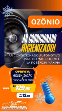 AUTO-CENTER-JUNDIAI-PROMOCOES-HIGIENIZACAO-DE-AR-CONDICIONADO-OZONIO. Auto Center Jundiaí Centro Automotivo e Mecânica Geral